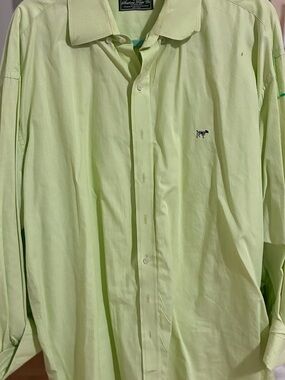 The Southern Shirt Company Light Lime Green Button-Down Shirt